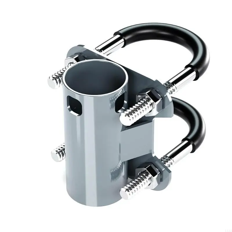 LXAA Heavy Duty Steel Brackets Adjustable Pipe Adapter Multifunction Satellite Dish & Antennas Installation Tool for Satellite
