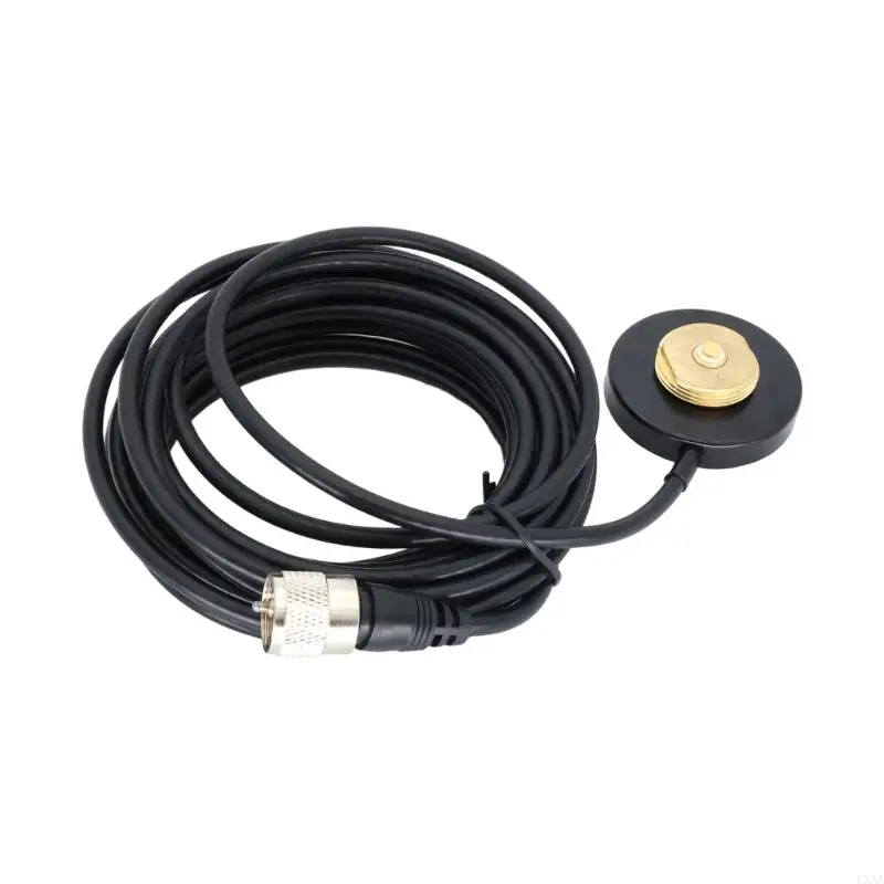 LXAA NMO Antennas Base Vehicle Antennas Base 12KG Suction Power Simple Installation for Flat Metal Surfaces