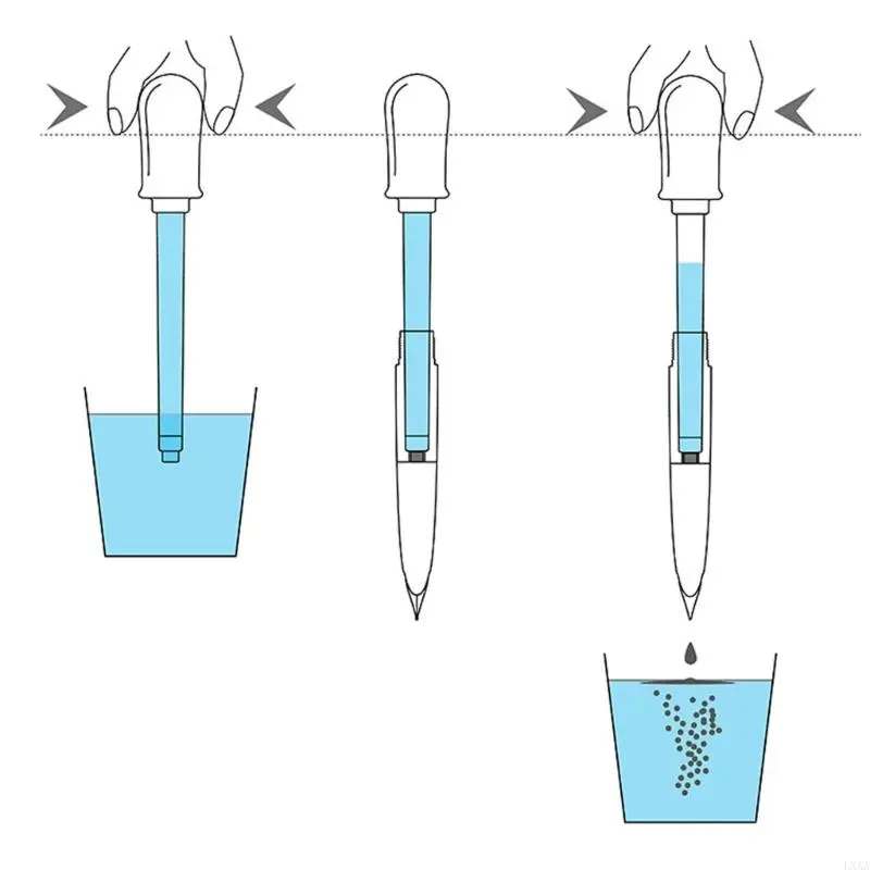 LXAA Inks Converter Dropper Washer For Fountain Pen and Dip Pen Inks Cartridges Fountain Pen Washer for Ink Residues Removal