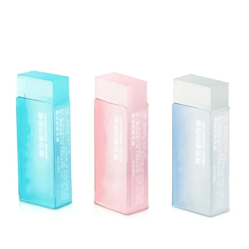 LXAA Lovely Eraser Funny Pencil Erasers Clear Erasers Solid Color Eraser for Kids