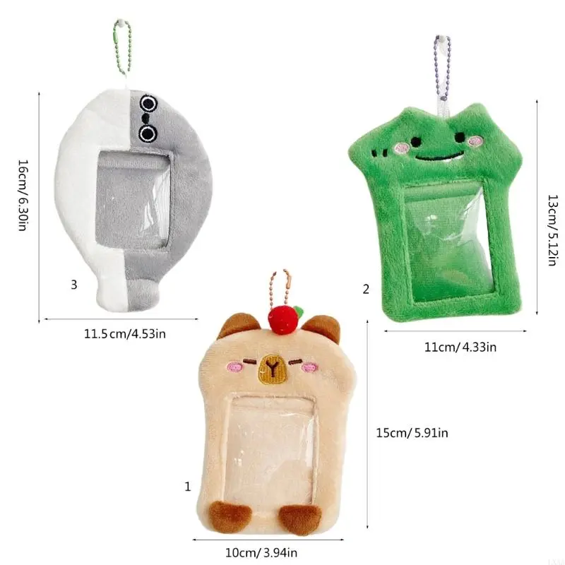 LXAA Cartoon Photocard Case Photo Card Protectors Photo Card Sleeves for Women Girl