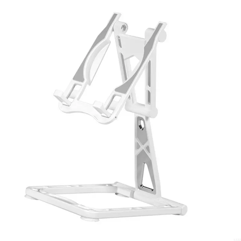 LXAA Height Adjustable Foldable Stand Phone Cradle Built in Wireless Charging Slot