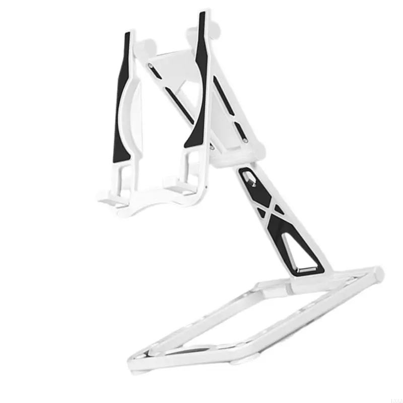 LXAA Height Adjustable Foldable Stand Phone Cradle Built in Wireless Charging Slot