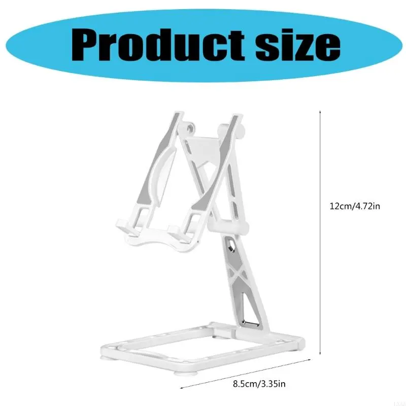 LXAA Height Adjustable Foldable Stand Phone Cradle Built in Wireless Charging Slot