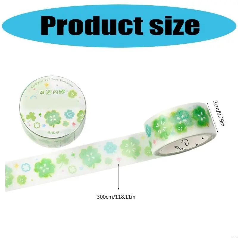 LXAA Cartoon Decoration Tape for Art Craft 20mmx3m Scrapbooking Tape for Journaling