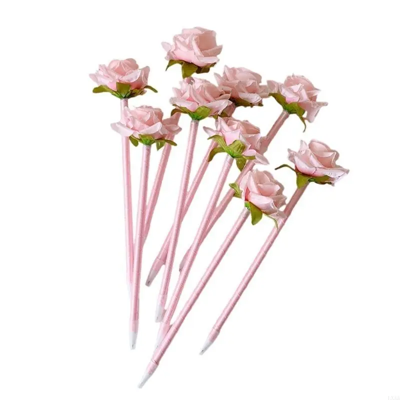 LXAA Plastic Ballpoint Pen Plastic Ball Pen Point 0.5mm Smooth Writing Oil Pen