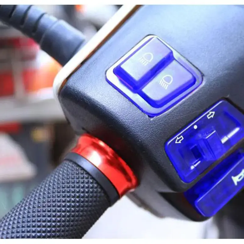 Motorcycle Switches Button Kit Headlight Turn Signal High/Low Beam Dimming Horn Start Various Switch Accessories Modified Items