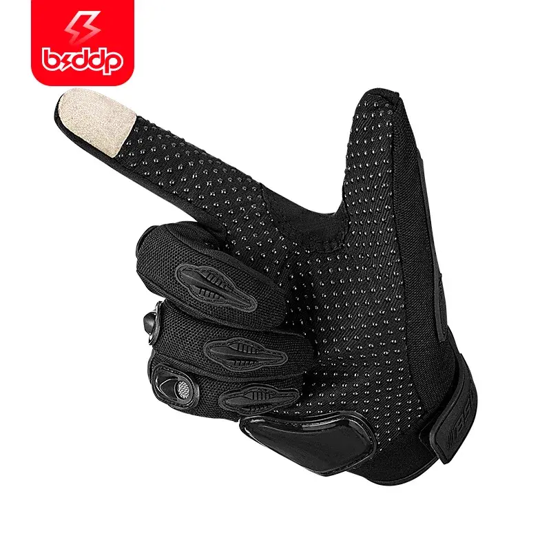Breathable Motorcycle Racing Gloves Full Finger Luvas Outdoor Sports Protection Waterproof Racing Riding Accessories For Summer