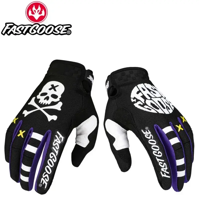 ALMOST GOOSE Motocross MX Gloves Motorcycle Full Finger Bike Outdoor Biker BMX MTB ATV Off Road Mountain Motor Cycling Luvas