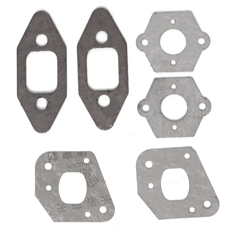 2 Set Chainsaw Manifold Carburetor Muffler Gasket for P350 Partner 350 351 Chainsaw Replacement