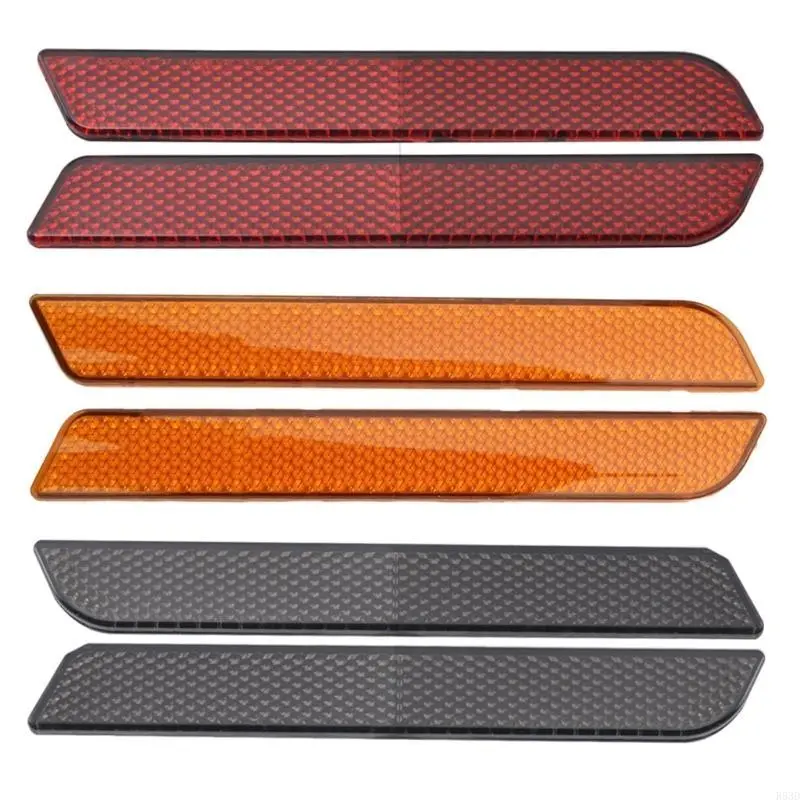 R53D Motorcycle Front Fork Reflector Lower Legs SliderTrim Reflector 2014-Up
