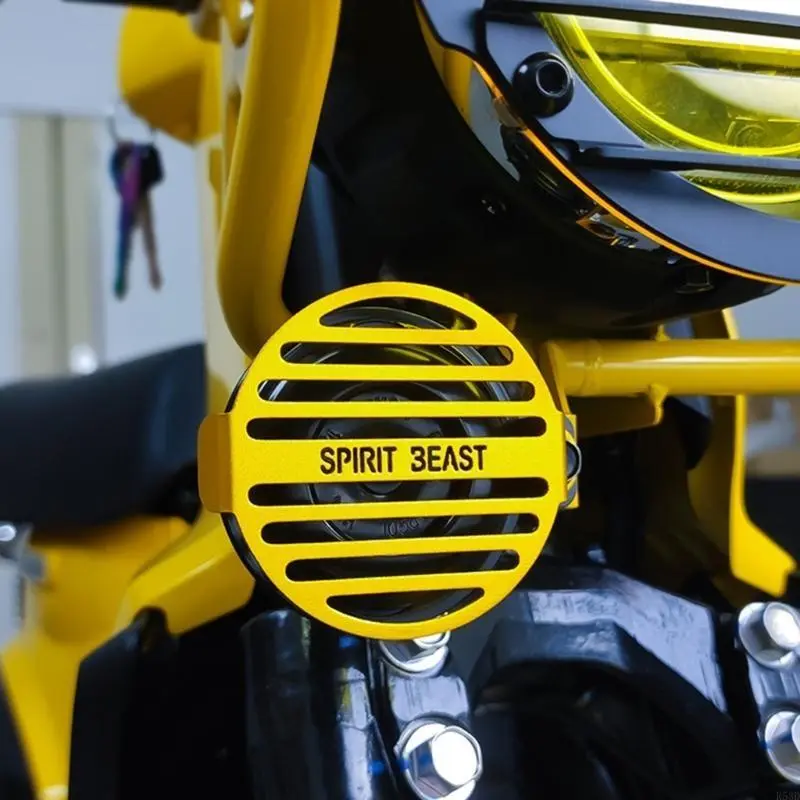 R53D Metal Horn Protector Durable Horn Protector Stylish Horn Cover for Motor CC110
