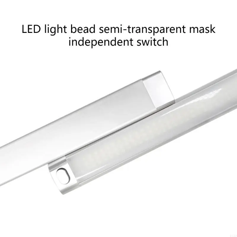 R53D LED Car Inner Light Bar Strip with ON/OFF Switch for Truck Lorry Kitchen 12V-80V