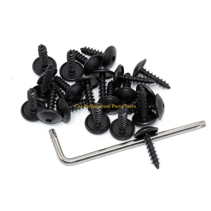R53D Engine Cover Undertray Splashguard Wheel Arch Torx Screw For A1 A4L Clip