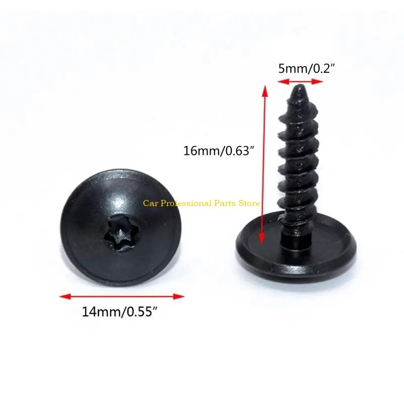 R53D Engine Cover Undertray Splashguard Wheel Arch Torx Screw For A1 A4L Clip