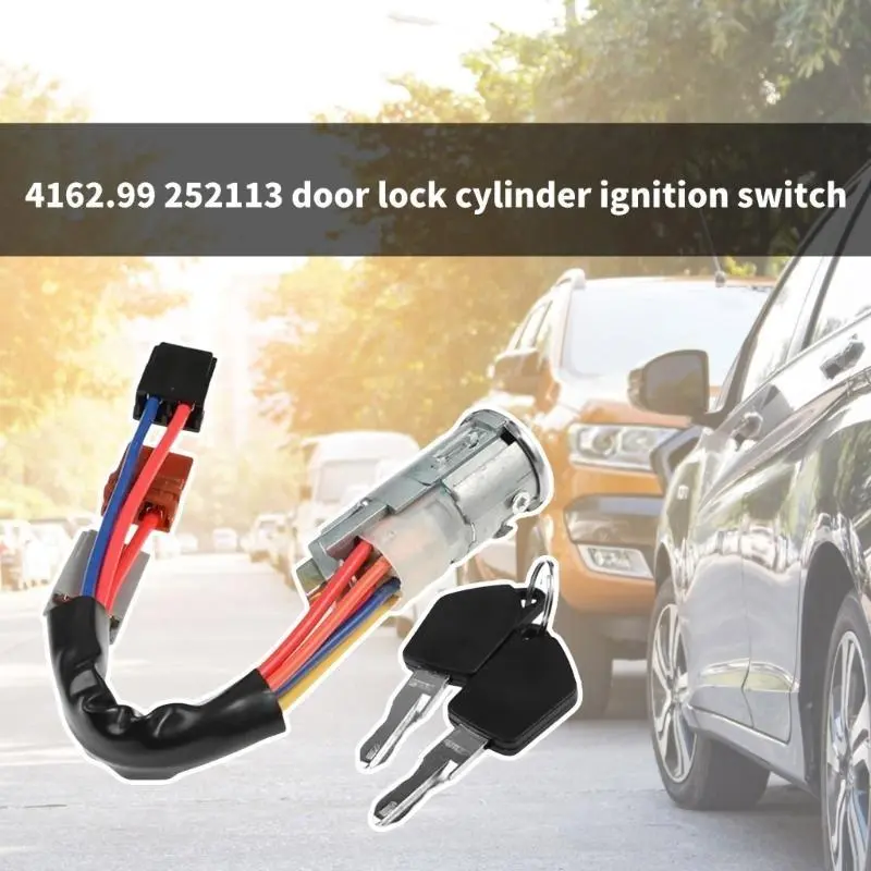 R53D Easy Installation Ignition Starter Switch Barrels Lock for 306