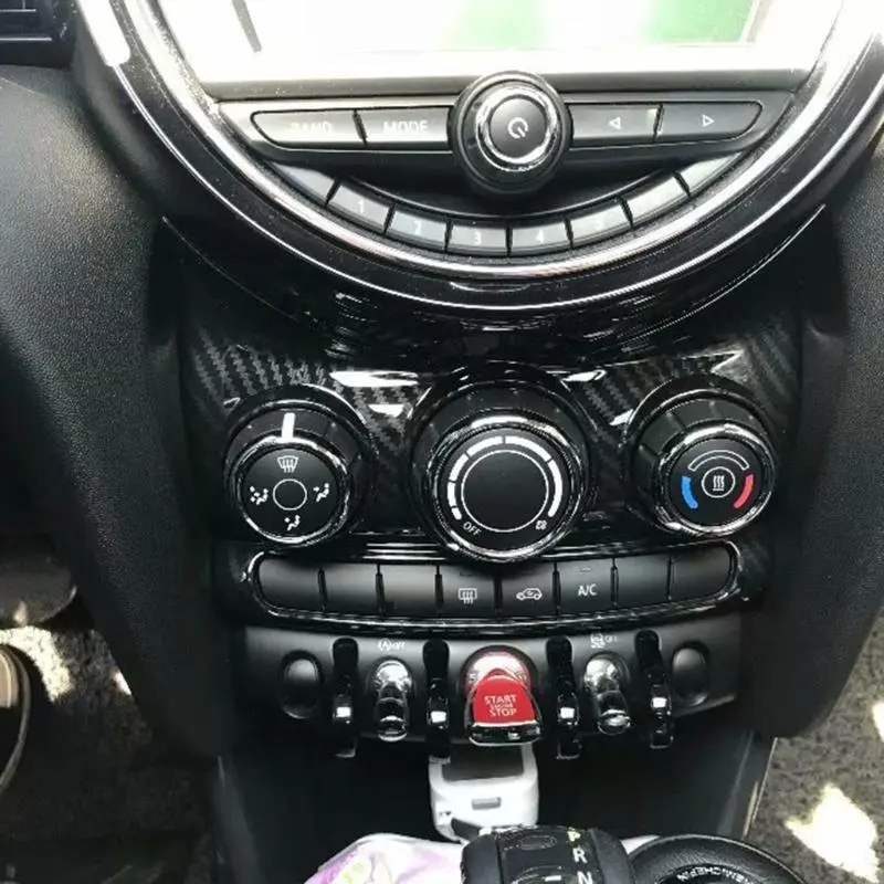 R53D Suitable for MINI 18 Modified Air-conditioning Switch Center Console Panel Cover