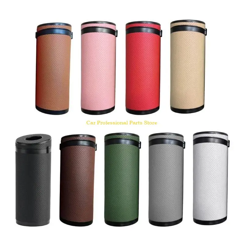 R53D Lightweight Car Paper Tube with Window Breaker Function ABS Tissue Cup Storage