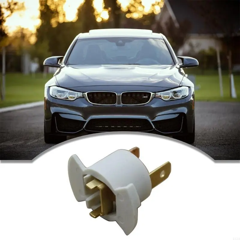 R53D H1 Halogen Headlight Bulb Lights Socket Lamp Holder Universal 33116SD4961 33116-SD4-961 Compatible For CR-V