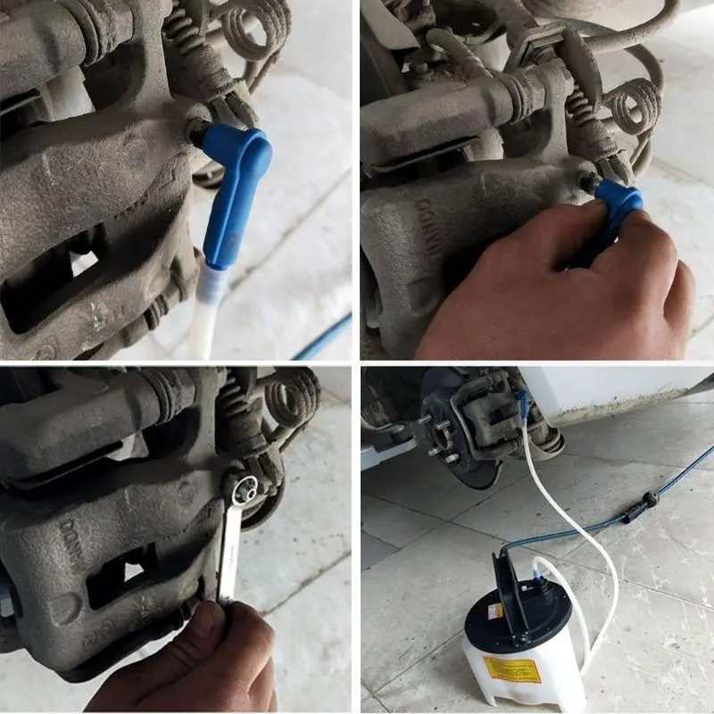 R53D Car Brake Fluid Oil Tool Clutch Exchange Tool Empty Drained Oil Bleeder