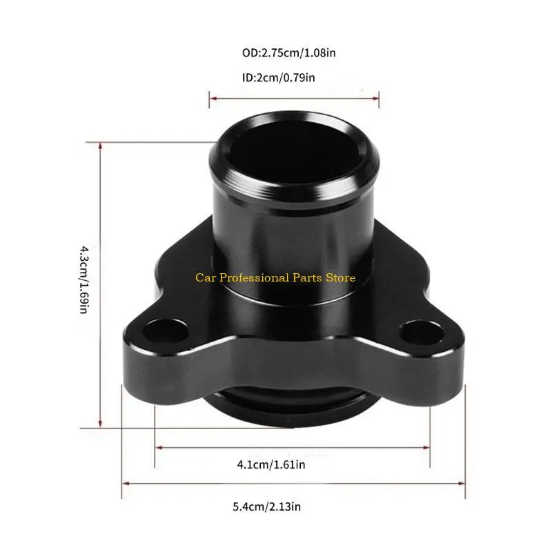 R53D Aluminum Coolant Hose Adapter for Professional Auto Modification and Maintenance
