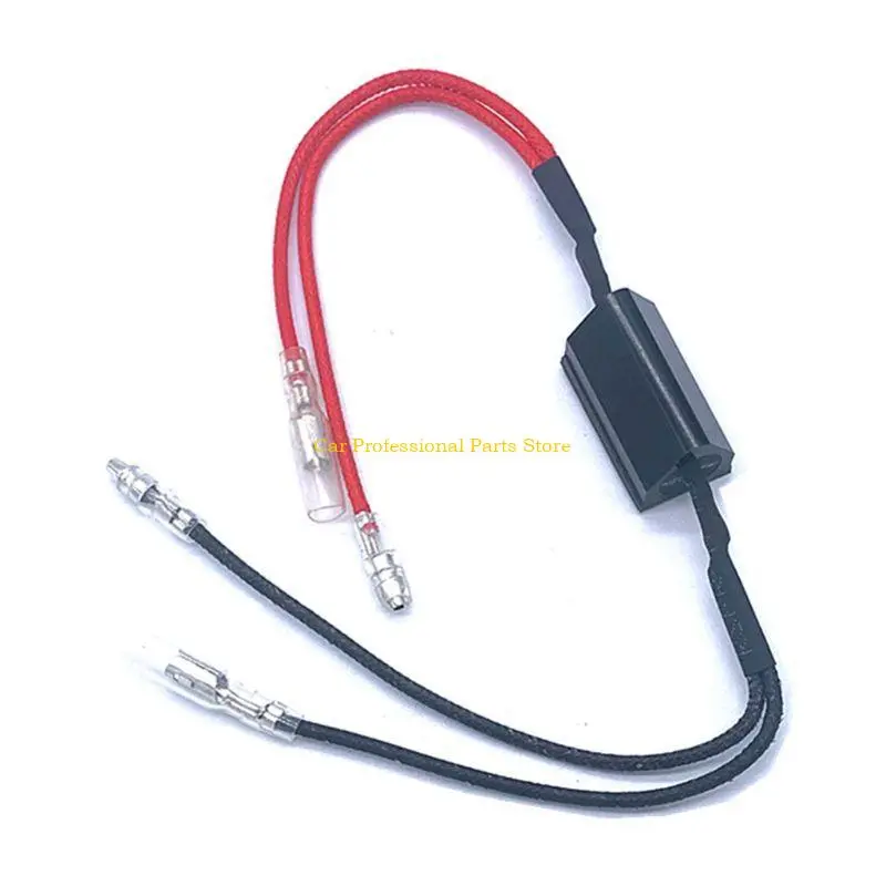 R53D 10W 10Ohm LED Headlight Load Resistor Flicker Decoders Warning Canceler Harness