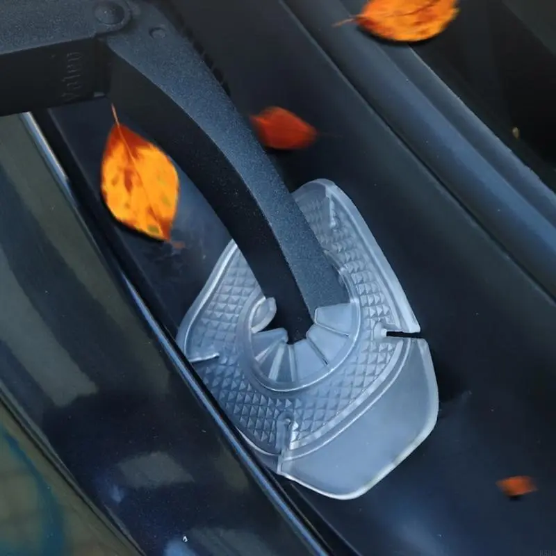 R53D 2Pcs Wiper Arm Bottom Hole Covers Wiper Cover Pad Debris Leaves Dustproof Sleeve