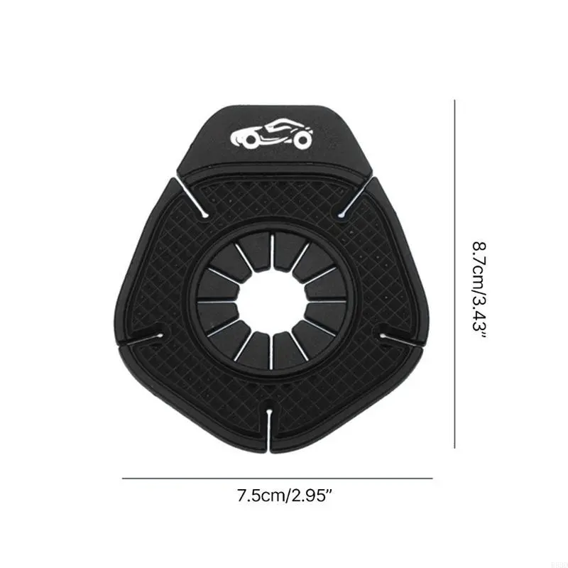 R53D 2Pcs Wiper Arm Bottom Hole Covers Wiper Cover Pad Debris Leaves Dustproof Sleeve