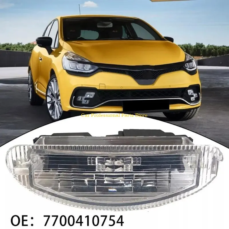 R53D Replacement License Plate Light for Clio II 1998-2005 License Number Plate Lamp