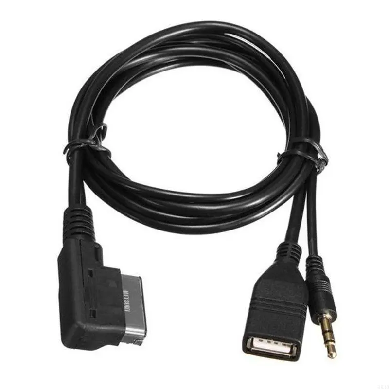 R53D AMI to 3.5mm Male AUX Adapter Cable Cord for A6L A8L