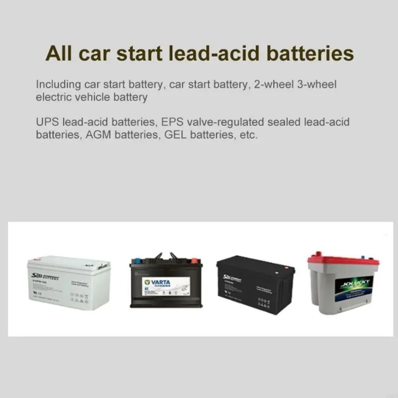 R53D Car Battery Tester Automotive 100-2000CCA Battery Load Tester Auto Cranking & Charging System Test Scan Tool Portable