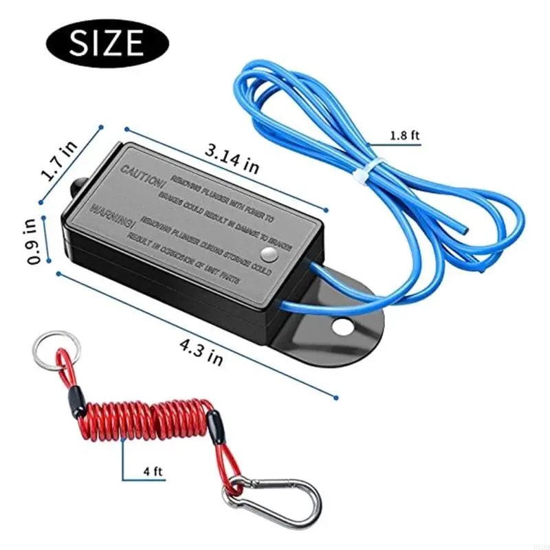 R53D Separation Runaway Breakaway System Switch for Towing Trailer Float Boat for Cam