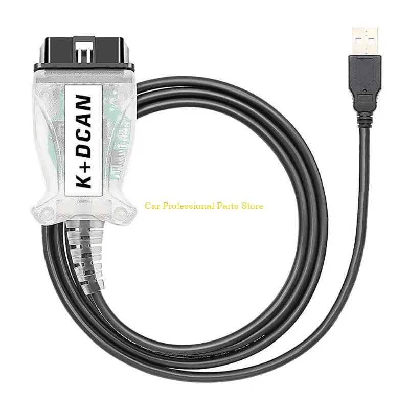 R53D K+CAN Car Diagnostic Tool Cable OBD USB withSwitch for Vehicle