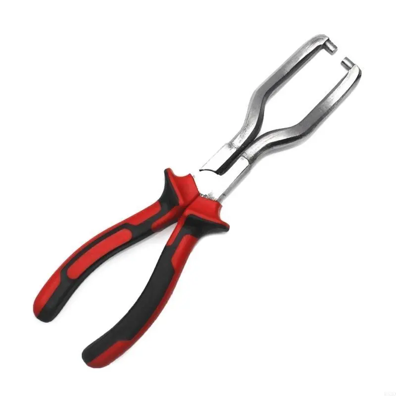 R53D Line Clip Pipe Plier Disconnect Removal Tool Car Hose Clamp Plier Angled Clip Plier Tube Bundle Removal Repair Tool