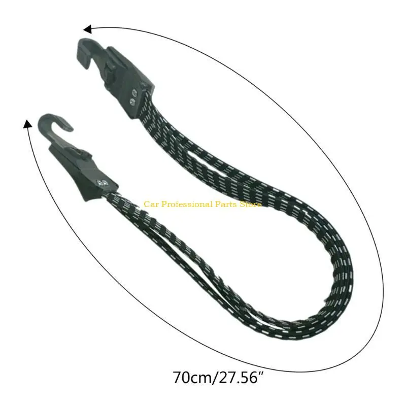 R53D 4Pcs Bicycles Luggage Rack Carriers Elastic Bands Bicycles Cargo Rack Tied Rope