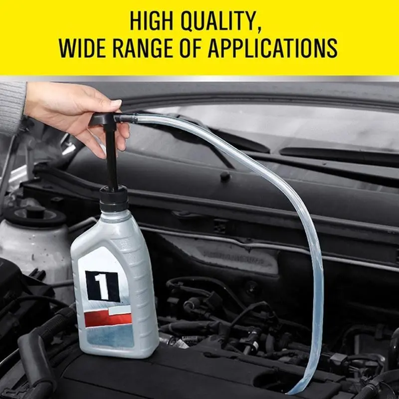 R53D Universal Siphon Hand Portable Manual Car Transfer For Gas Petrol for Diesel Oil Liquid