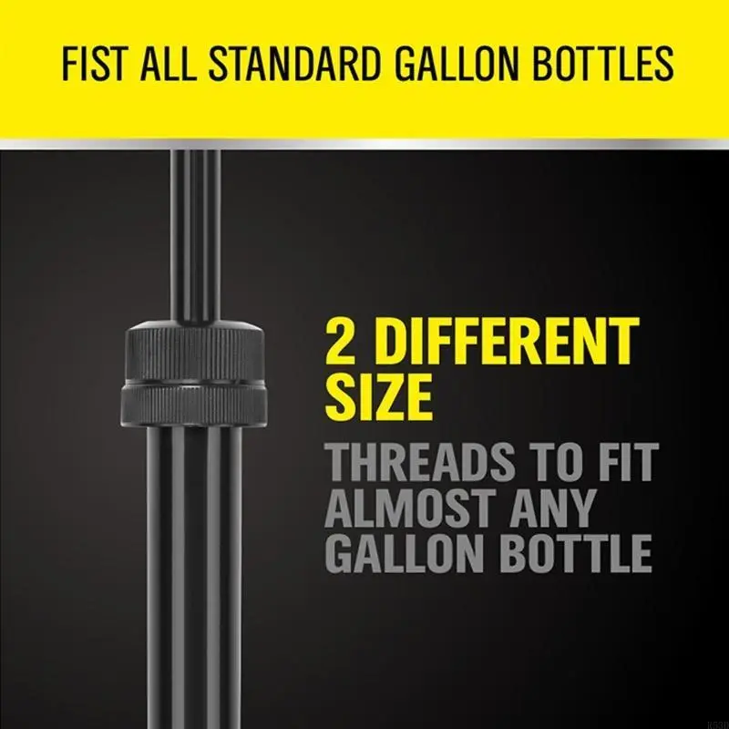 R53D Universal Siphon Hand Portable Manual Car Transfer For Gas Petrol for Diesel Oil Liquid