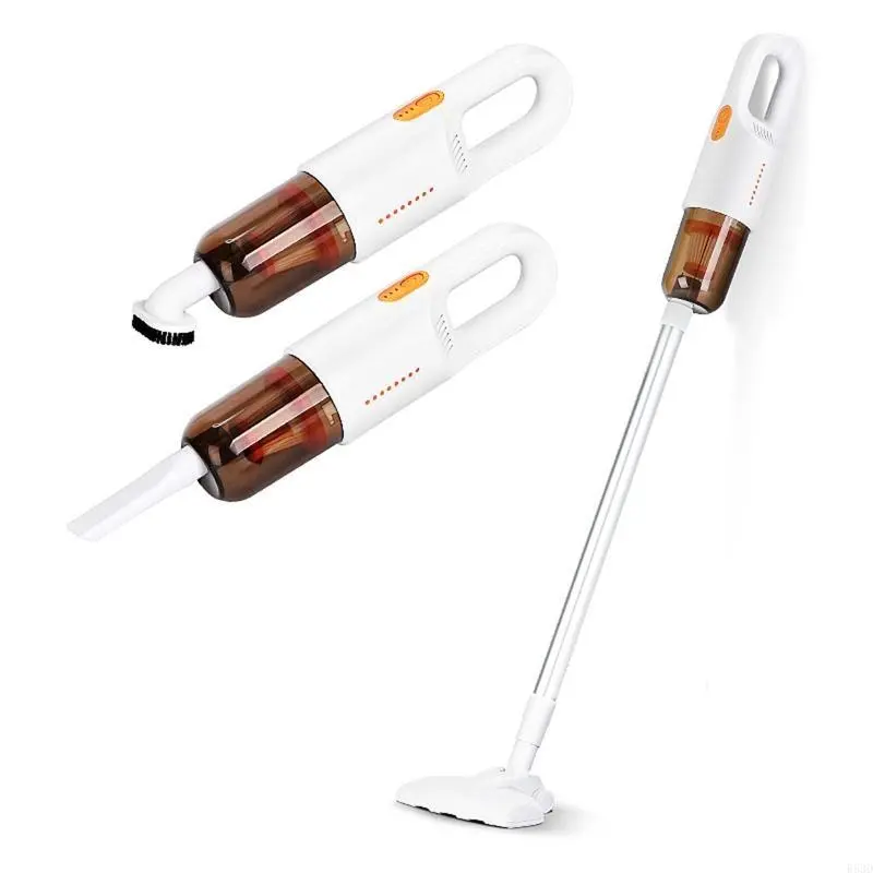 R53D 120W Wireless Pet Hair Car Vacuum Cleaner Powerful Suction Cordless Mini Wet Dry