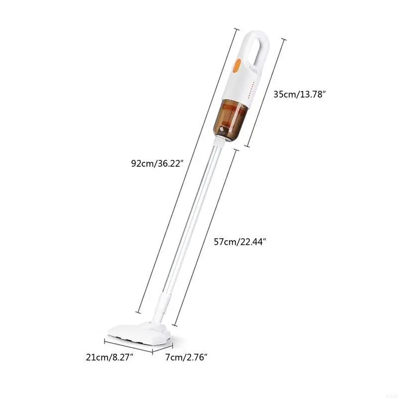 R53D 120W Wireless Pet Hair Car Vacuum Cleaner Powerful Suction Cordless Mini Wet Dry