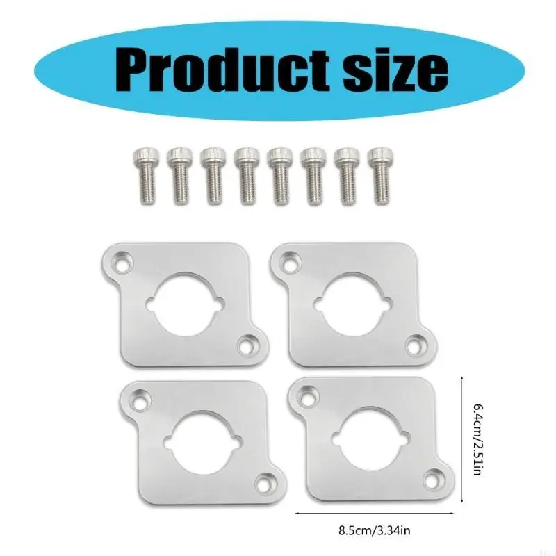 R53D Coilpack Adapter Plates Replacement Aluminum Coilpack Plates for 1.8T to 2.0TFSI Automotive Accessories