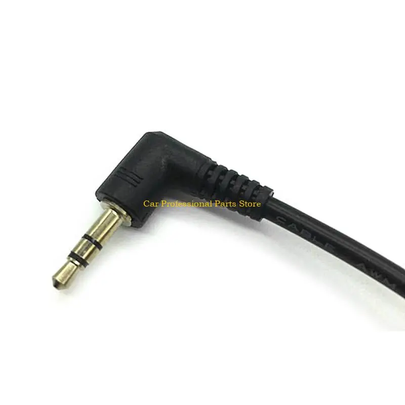 R53D 3.5mmJacks 3Poles Audios Cable Male to Male Stereo AUX Speaker Cable