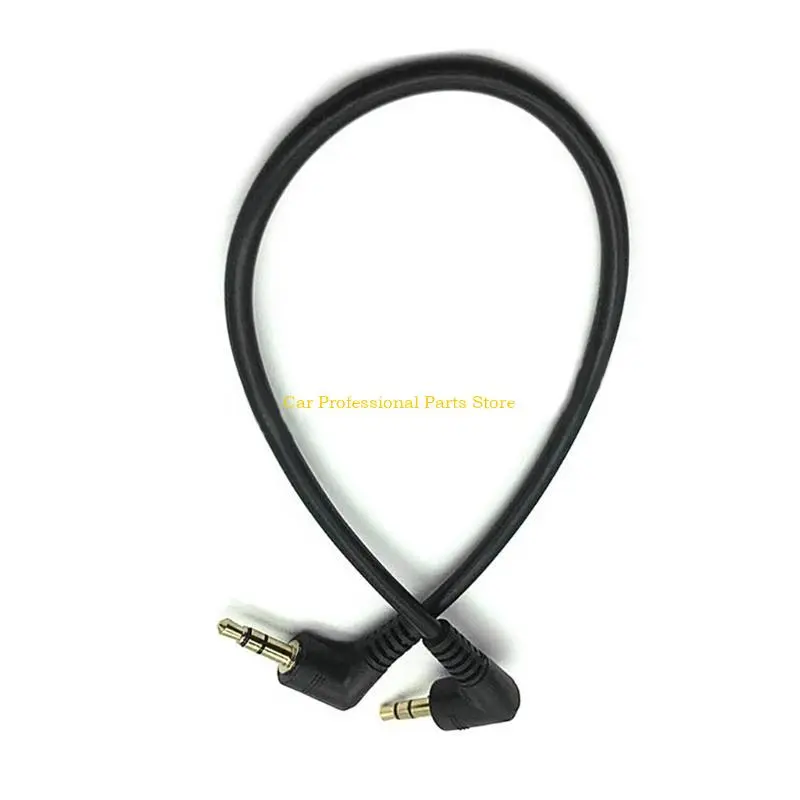 R53D 3.5mmJacks 3Poles Audios Cable Male to Male Stereo AUX Speaker Cable