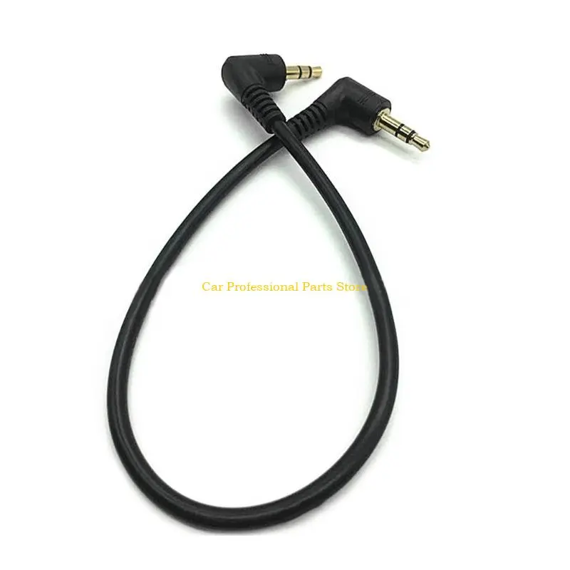 R53D 3.5mmJacks 3Poles Audios Cable Male to Male Stereo AUX Speaker Cable