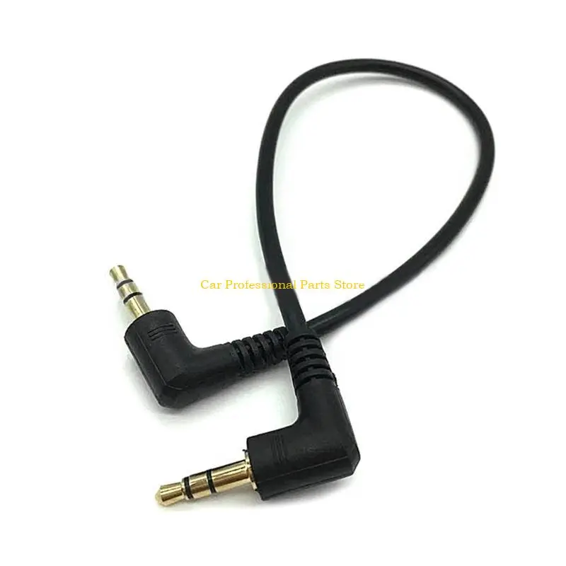 R53D 3.5mmJacks 3Poles Audios Cable Male to Male Stereo AUX Speaker Cable