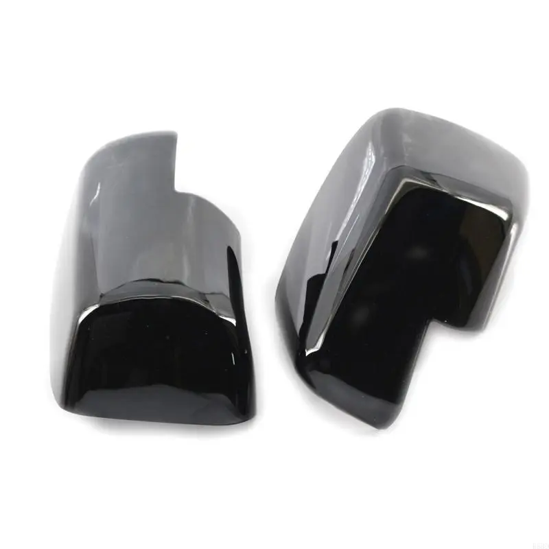R53D 2x Car Rear View Mirror Cover Housing Auto Body Parts Door Wing Mirror Covering for Discovery 3 Freelander 2