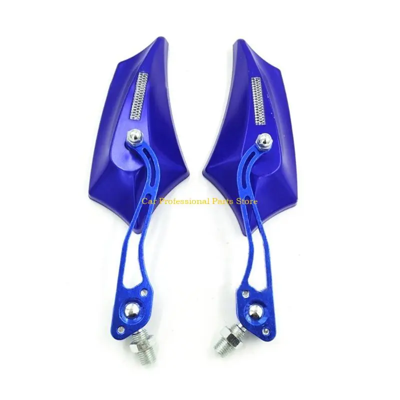 R53D 2x Motorcycle Modified End Mirror Handlebar Mirror Rear View Changeable Screws
