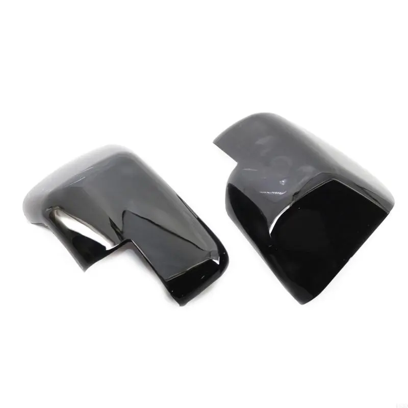 R53D 2x Car Rear View Mirror Cover Housing Auto Body Parts Door Wing Mirror Covering for Discovery 3 Freelander 2