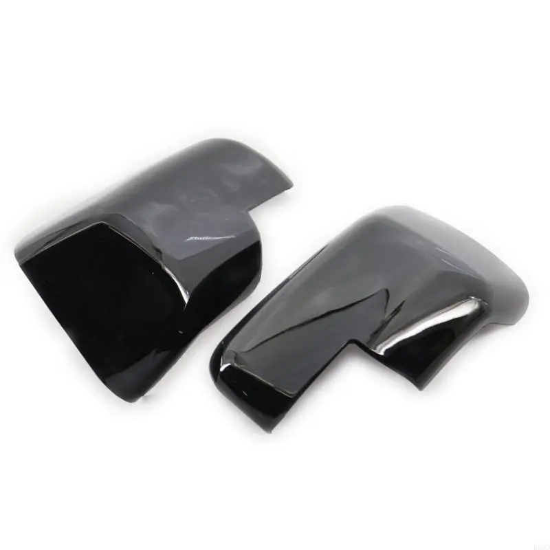 R53D 2x Car Rear View Mirror Cover Housing Auto Body Parts Door Wing Mirror Covering for Discovery 3 Freelander 2