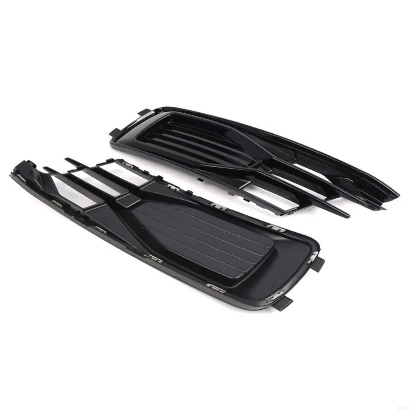 R53D Professional Bumper Cover Grilles Front Bumper Plastic Car Fog Light Covers Left/Right/1 Pair Auto Spare Part for A6C7