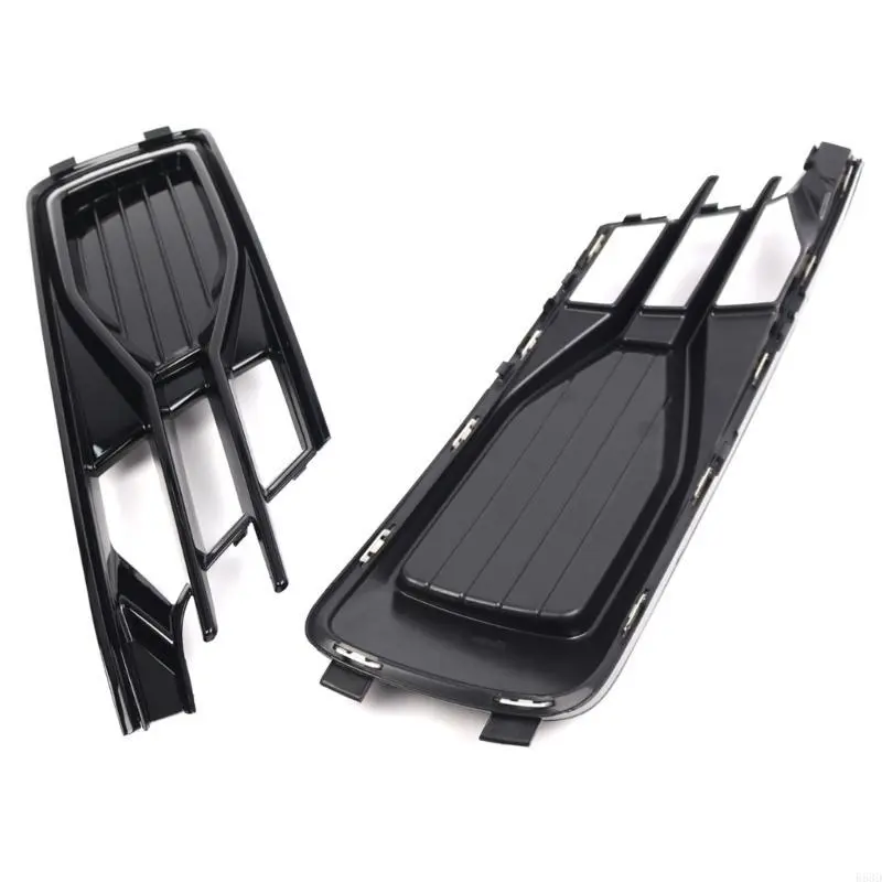 R53D Professional Bumper Cover Grilles Front Bumper Plastic Car Fog Light Covers Left/Right/1 Pair Auto Spare Part for A6C7